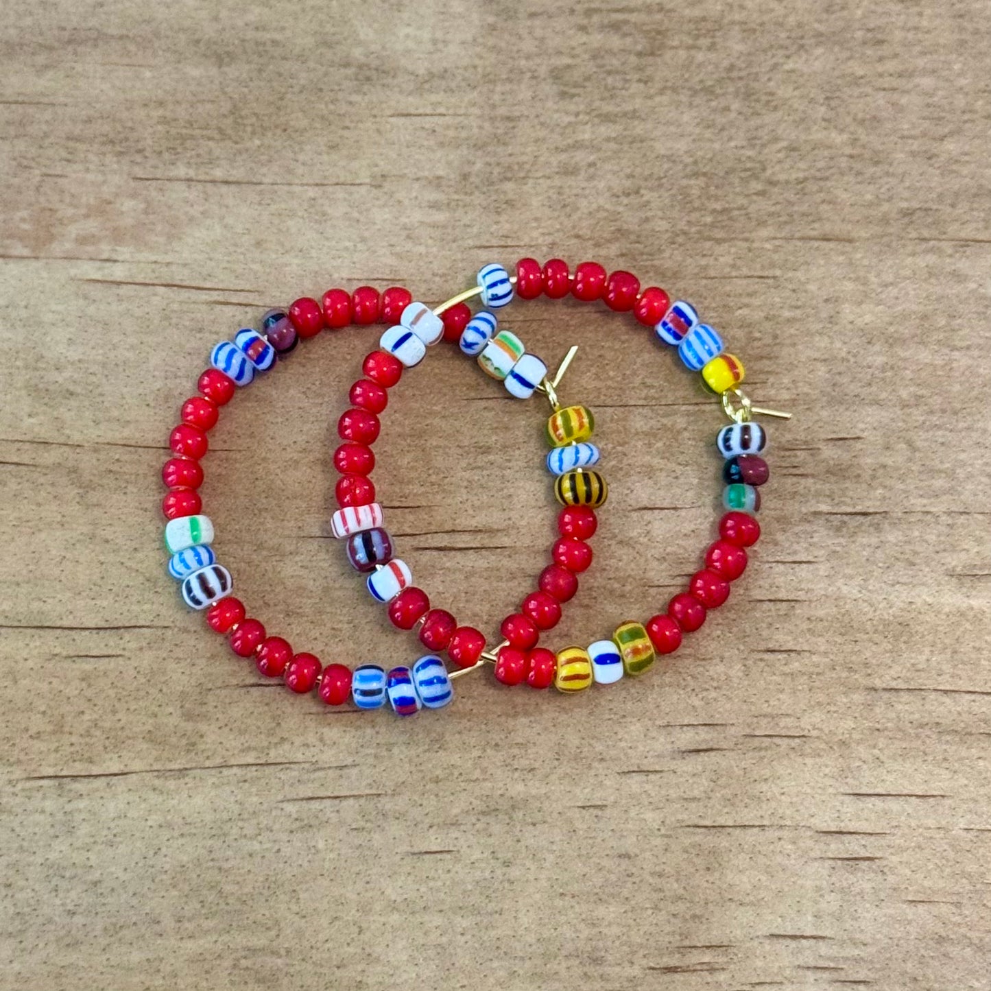 Three Five Chevron Hoops