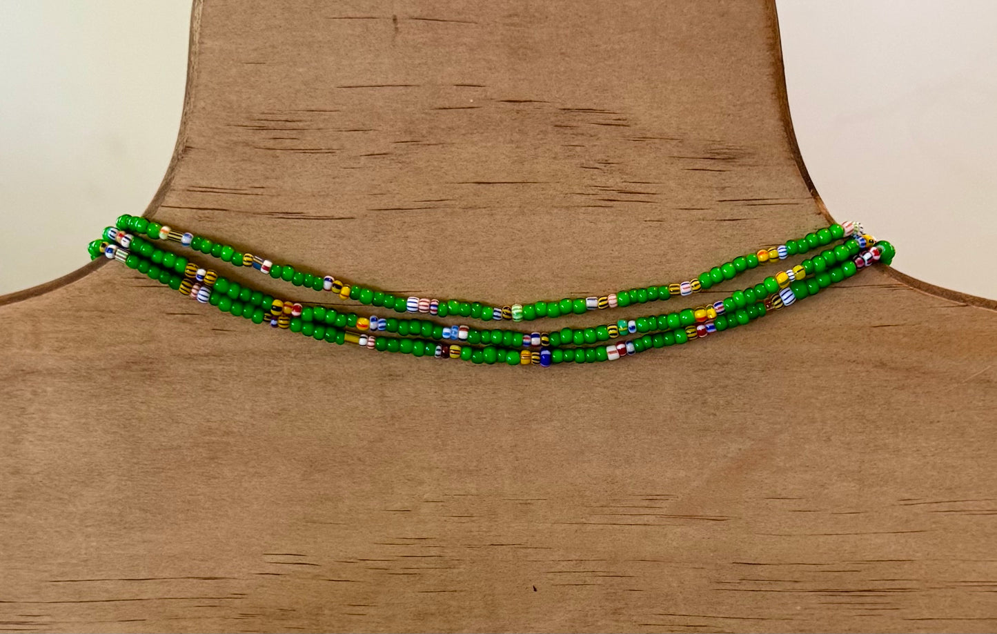 Three Five Chevron Field Necklace