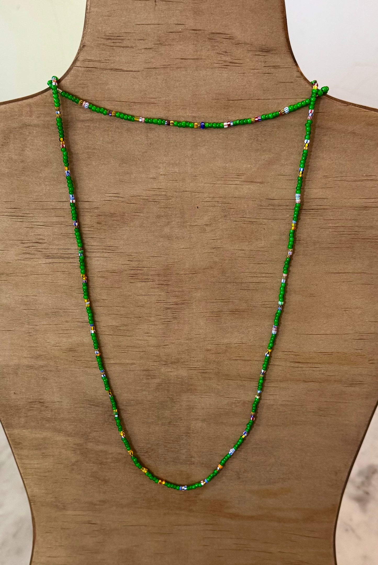 Three Five Chevron Field Necklace