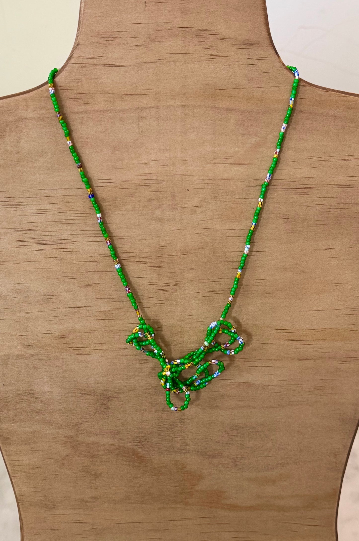 Three Five Chevron Field Necklace