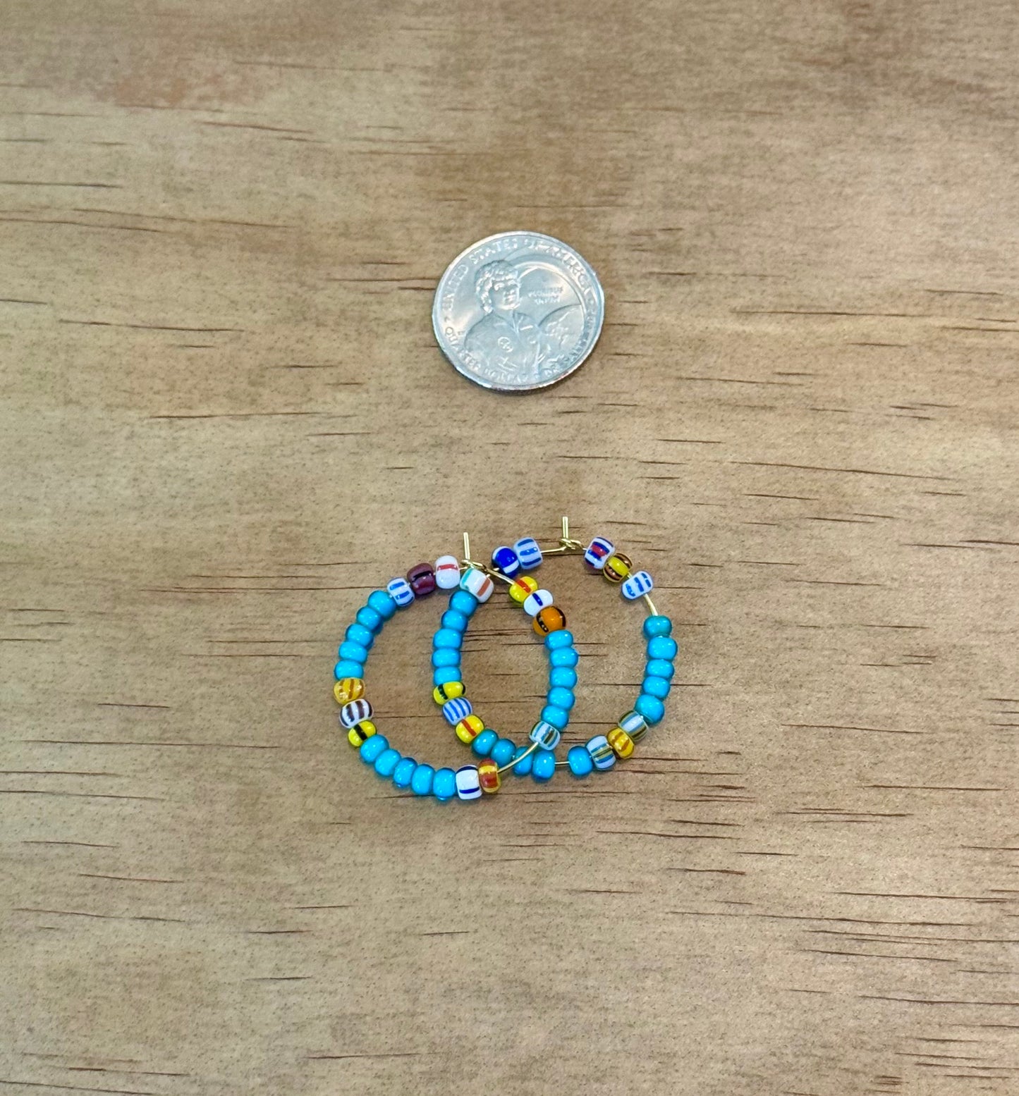 Three Five Chevron Hoops