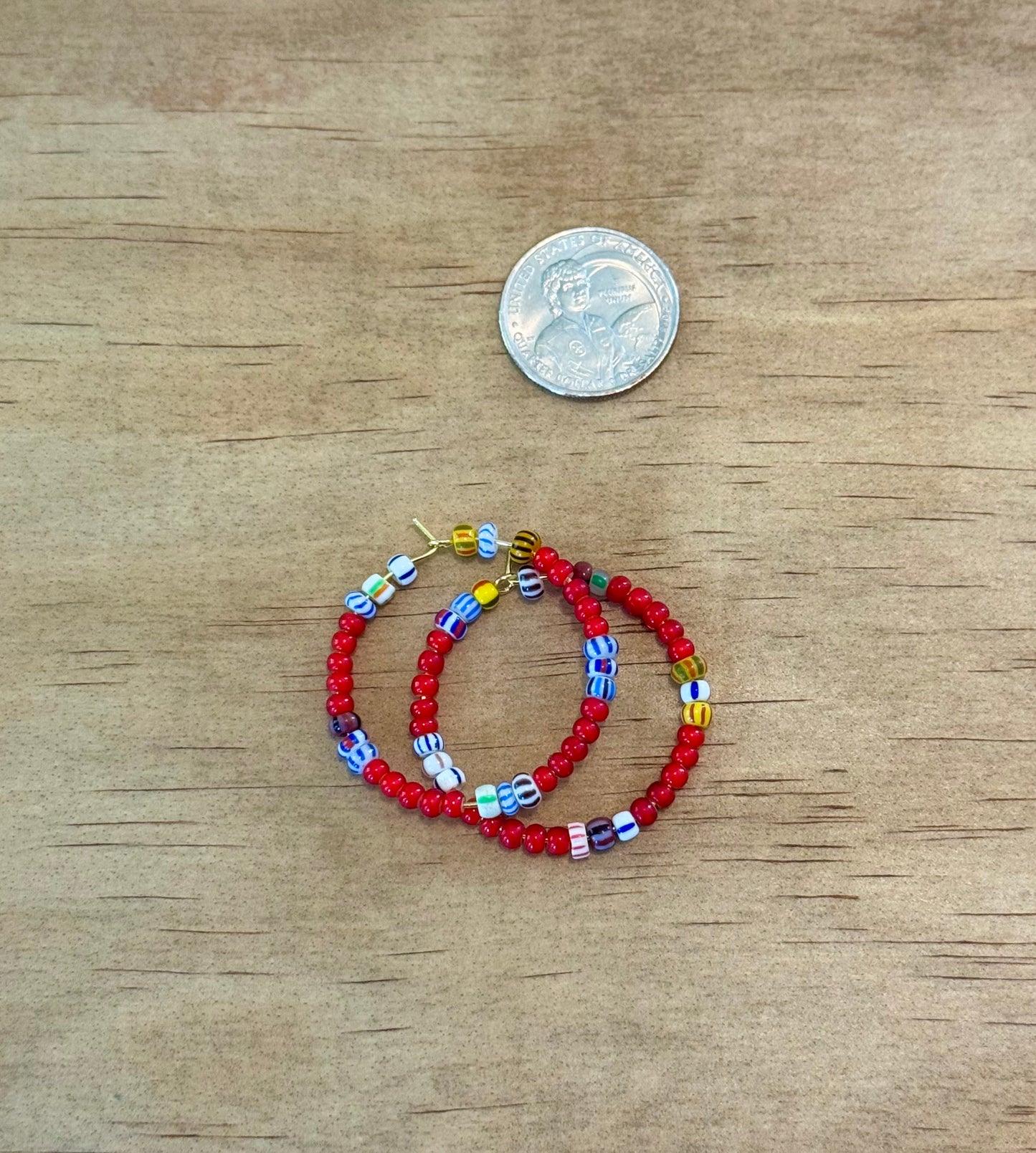 Three Five Chevron Hoops