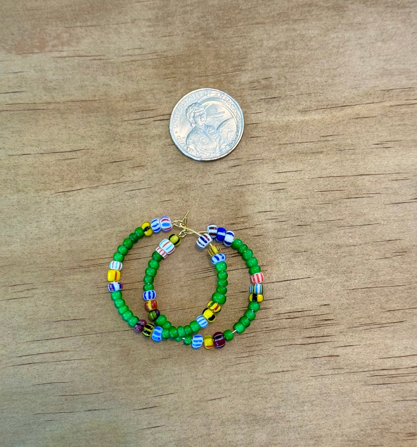 Three Five Chevron Hoops