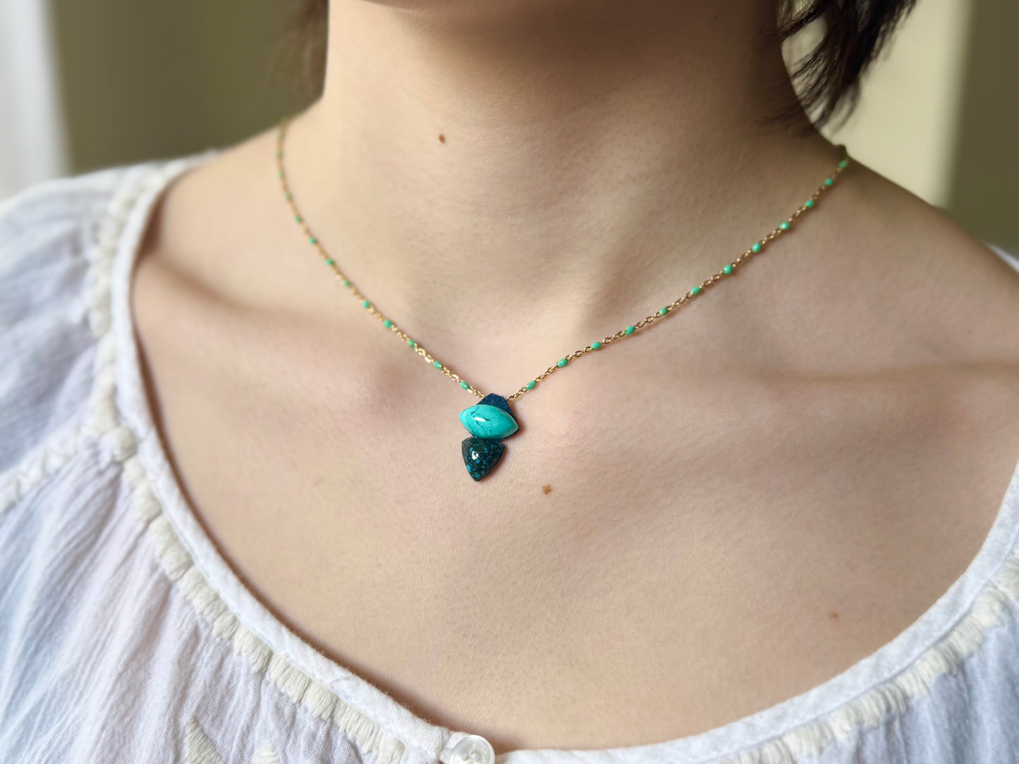 Aeris Turquoise Pairing Necklace