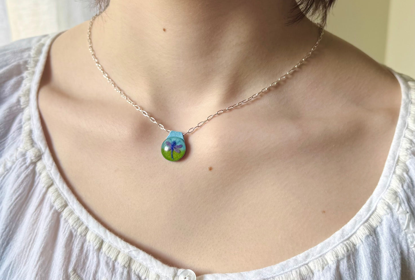 Aeris Moonstone Inlay Necklace Collection