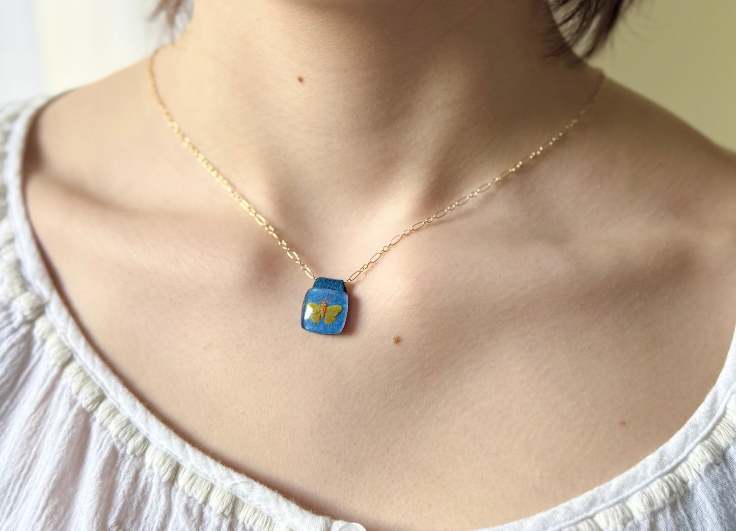 Aeris Moonstone Inlay Necklace Collection