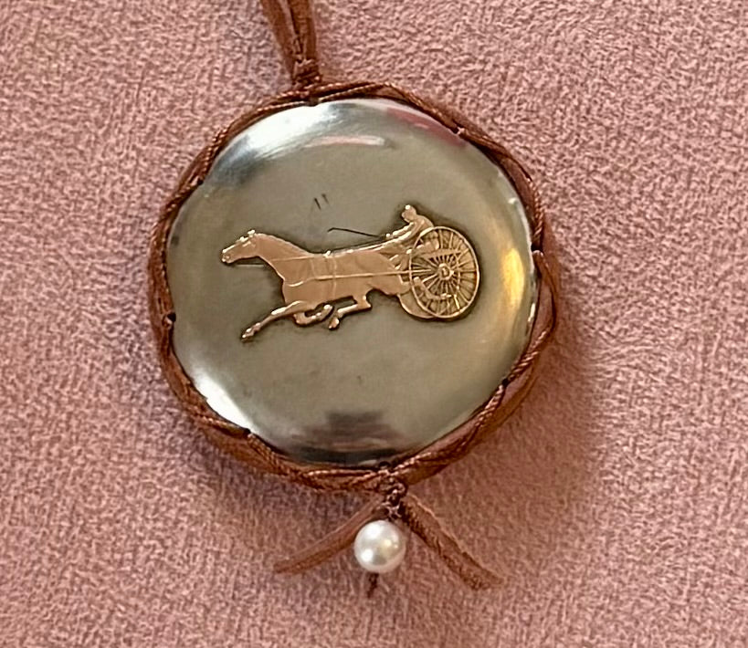 British Racing Pocket Watch Pendant