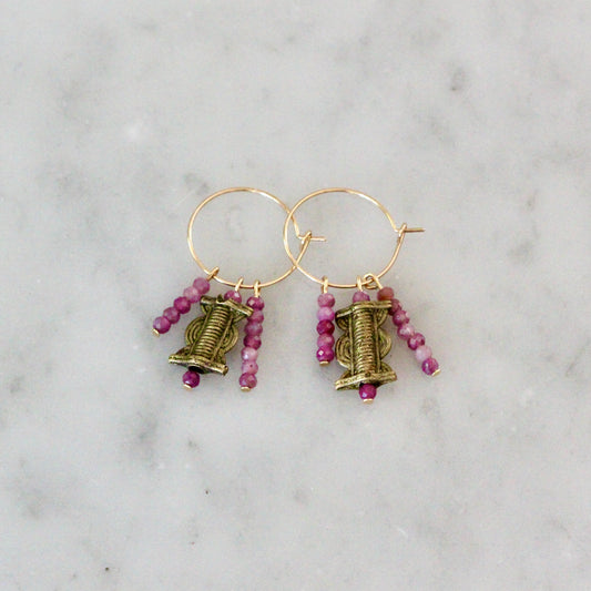 Terra Rose Hoops